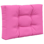 vidaXL Coussin de canapé d'extérieur 3 Pièces Rose Polyester