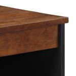 vidaXL Buffet 60x33x75 cm en bois massif