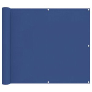 vidaXL Écran de balcon 100 x 1000 cm Tissu Oxford Rectangulaire Bleu