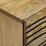 vidaXL Buffet Marron 40 x 33 x 75 cm bois de manguier massif