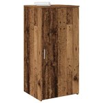 vidaXL Armoire rangement vieux bois 50x45x103 5 cm bois d’ingénierie