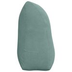 vidaXL Coussin de Dos Vert Mer 100 x 24 x 50 cm Velours