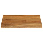 vidaXL Dessus de table à bord vivant 60x60x2 5 cm bois massif manguier