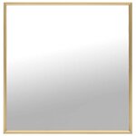 vidaXL Miroir Doré 60x60 cm