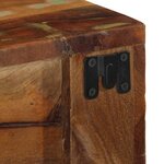 VidaXL Meuble TV mural 100x30x19 cm bois massif de récupération