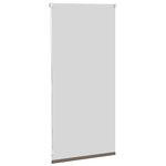 Store enrouleur occultant marron 40 x 100 cm