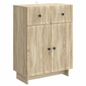 vidaXL Buffet Chêne Sonoma 66 x 34 5 x 90 cm Bois d'ingénierie
