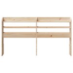 vidaXL Tête de lit avec étagères 160 cm bois massif de pin