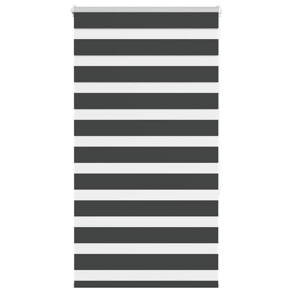 vidaXL Store zèbre noir 80x150 cm largeur du tissu 75 9 cm polyester