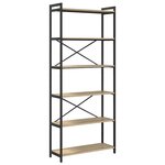 vidaXL Bibliothèque Chêne sonoma 80 x 30 x 188 cm Bois d'ingénierie