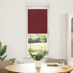 vidaXL Store plissé rouge bordeaux 50x150 cm largeur du tissu 49 4 cm