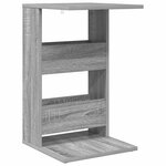 vidaXL Table d'appoint Gris Sonoma 40 x 35 x 60 5 cm Bois d'ingénierie