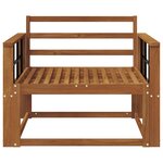 vidaXL Sofa de milieu extérieur Naturel