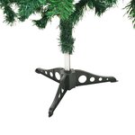 vidaXL Arbre de Noël artificiel pré-éclairé/boules 180 cm 564 branches