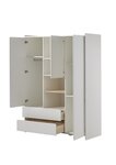 KIDDY Lit bébé + Commode + Plan à langer + Garde robe + Bibliothèque design