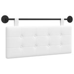 vidaXL Tête de lit suspendue tissu