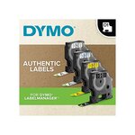 DYMO LabelManager cassette ruban D1 durable haute résistance Blanc/Rouge 12mm x 3m