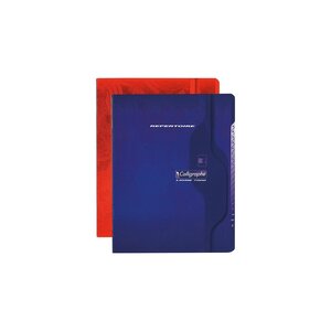 Répertoire piqué 17x22 96p Q.5x5 70g Couleur aléatoire CALLIGRAPHE