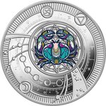 Pièce de monnaie en Argent 500 Francs g 10 Millésime 2025 Zodiac Signs 2025 CANCER (PRÉCOMMANDE)