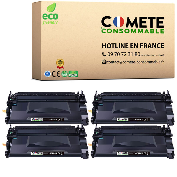COMETE-Entreprise française-Cartouches Toners Compatibles avec HP 26A CF226X CF226A 26X pour Imprimante Laserjet Pro (4)