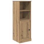 vidaXL Haut Armoire 3 Pièces Chêne artisanal Bois d'ingénierie