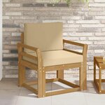 vidaXL 2 Pièce Ensemble de canapés d'extérieur Polyester