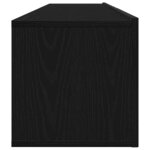 vidaXL Ensemble meuble TV 2 Pièces Chêne noir 100 x 30 x 30 cm
