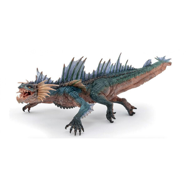 Figurine Dragon des Mers 36037 - Élégante Décoration en Résine pour Amateurs de Fantaisie