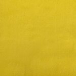 vidaXL Chaise longue de massage avec traversin jaune velours