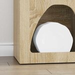 vidaXL Buffet Chêne Sonoma 40 x 35 x 100.5 cm Bois d'ingénierie