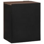 vidaXL Cabinet Suspendu de Salle de Bain 38x33.5x48 cm en Bois Massif et Bois Travaillé
