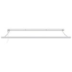 vidaXL Auvent Rétractable Beige 400 × 300 cm Tissu et Métal