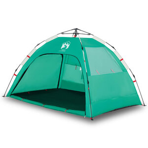 vidaXL Tente de plage 2 personnes libération rapide imperméable