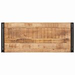 vidaXL Étagère de salle de bain avec étagère 120 x 50 x 23 cm