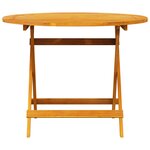 vidaXL Ensemble de salle à manger pour jardin 5 Pièces Marron
