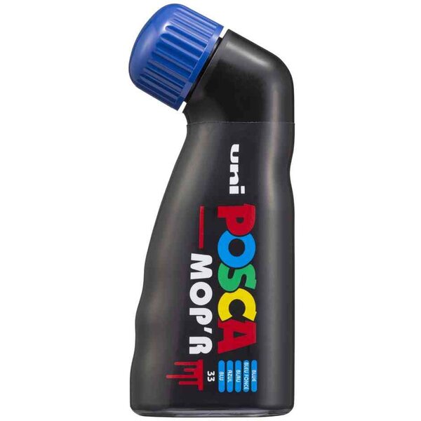 Marqueur à pigment pcm22 mop'r  bleu foncé posca