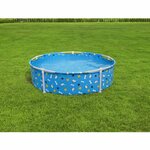 Bestway Piscine de jeu pour animaux de compagnie hors sol Bleu