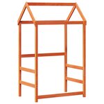 vidaXL Lit de jour avec toit sans matelas 90x200 cm bois massif