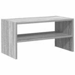 vidaXL Étagère à chaussures empilable sonoma gris 60x30x30 5 cm