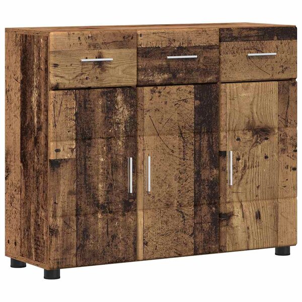 vidaXL Buffet FLORIN Bois ancien 88 5 x 30 5 x 73 cm Bois d'ingénierie