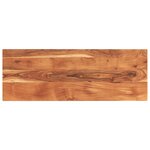 vidaXL Dessus de table 160x50x3 8cm rectangulaire bois massif d'acacia