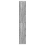 vidaXL Bibliothèque sonoma gris 72x20x120 cm bois d'ingénierie