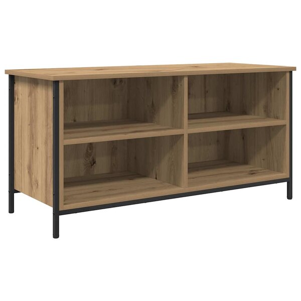 vidaXL Meuble TV Chêne artisanal 100 x 40 x 50 cm Bois d'ingénierie