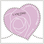 Timbre Coeur - Lancôme - Lettre verte - 100g