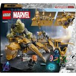 Set LEGO Marvel 76290 : Les Avengers contre le Léviathan - Combat Épique avec Hulk et Minifigurines