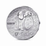 Snoopy - Monnaie de 10€  Argent