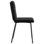 vidaXL Chaises à manger lot de 6 noir velours