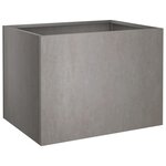 vidaXL Jardinière 62x47x46 cm acier corten