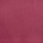vidaXL Chaise longue avec coussins rouge bordeaux velours