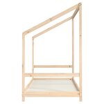 vidaXL Cadre de lit pour enfants 2x(90x200) cm bois de pin massif